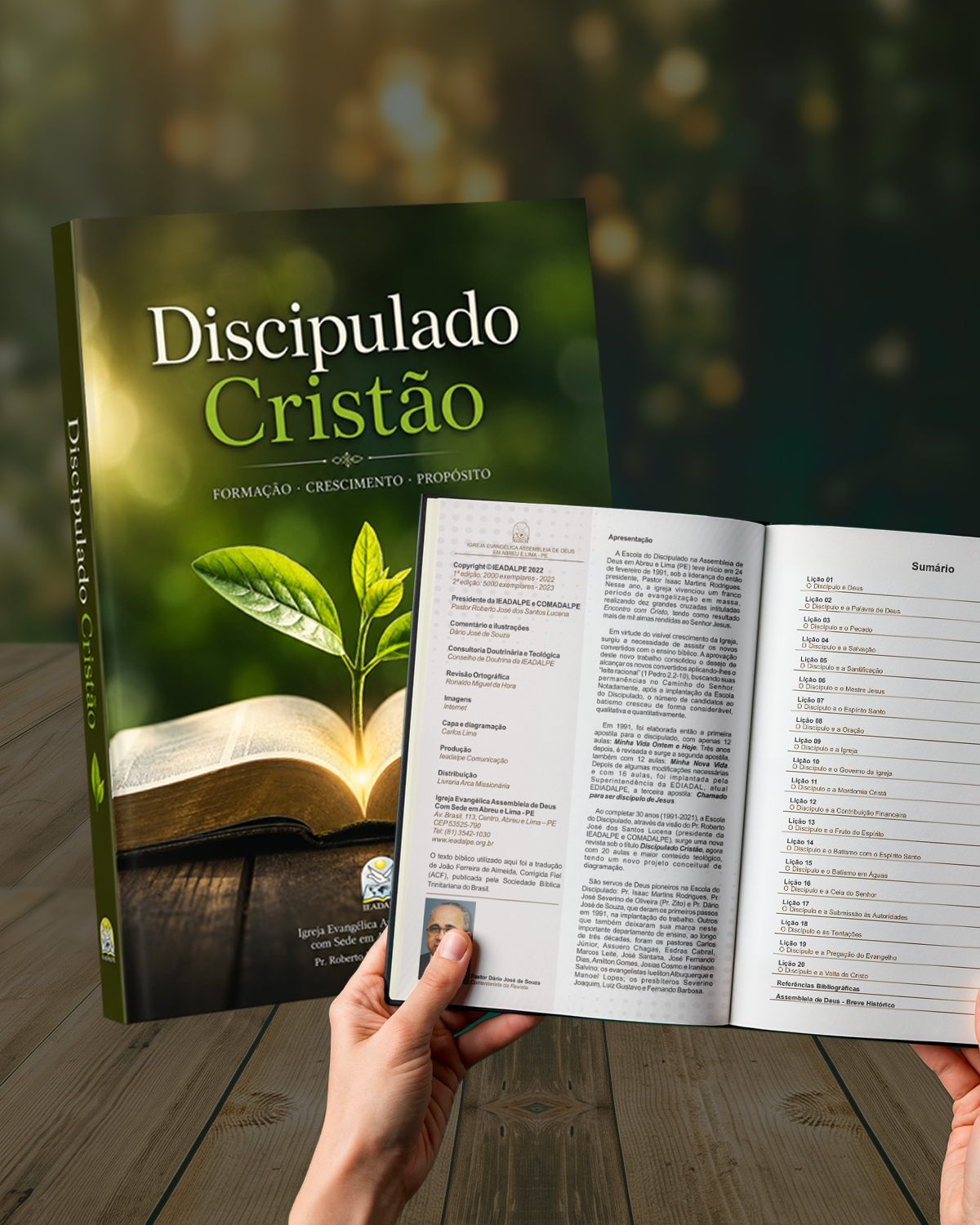 Revista do Discipulado — Capa e Diagramação
