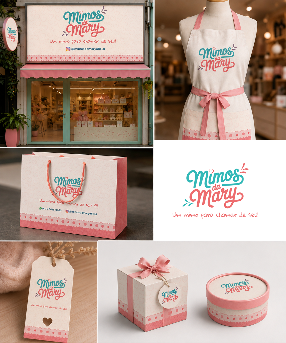 Mimos da Mary — Identidade Visual e Papelaria
